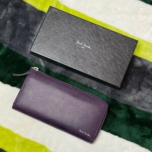 Paul Smith Deep Purple Leather Wallet